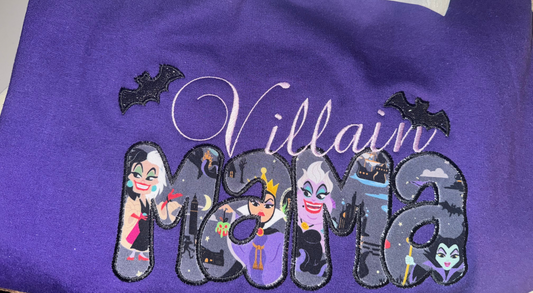 Custom Villain Mama Crewneck