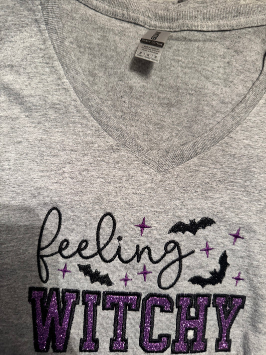 Halloween Inspired “Mama” & “Feeling Witchy” Shirts