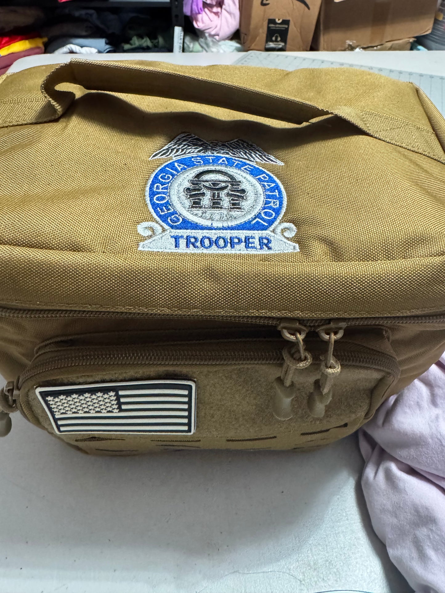 Custom Tactical Gear Bag | Personalized Embroidered Law Enforcement Bag | Police & First Responder Custom Bag