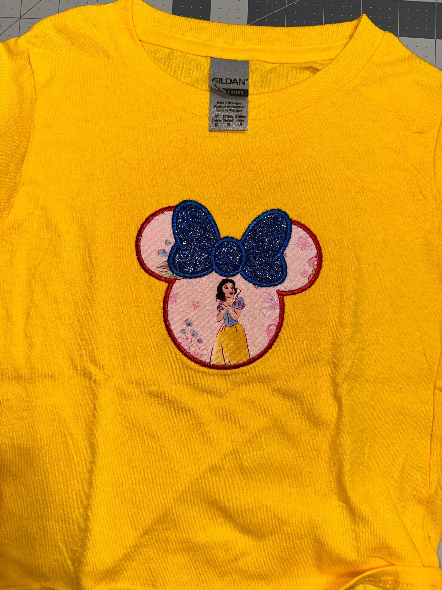 Custom Character Ears TShirt | Personalized Mouse Ear Tee | Any Theme Available | Kids & Adult Matching Shirts