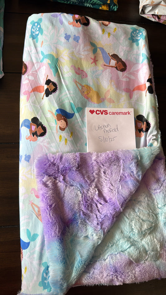 Little Sleepies/Mermaid Blanket / Mermaid Collection