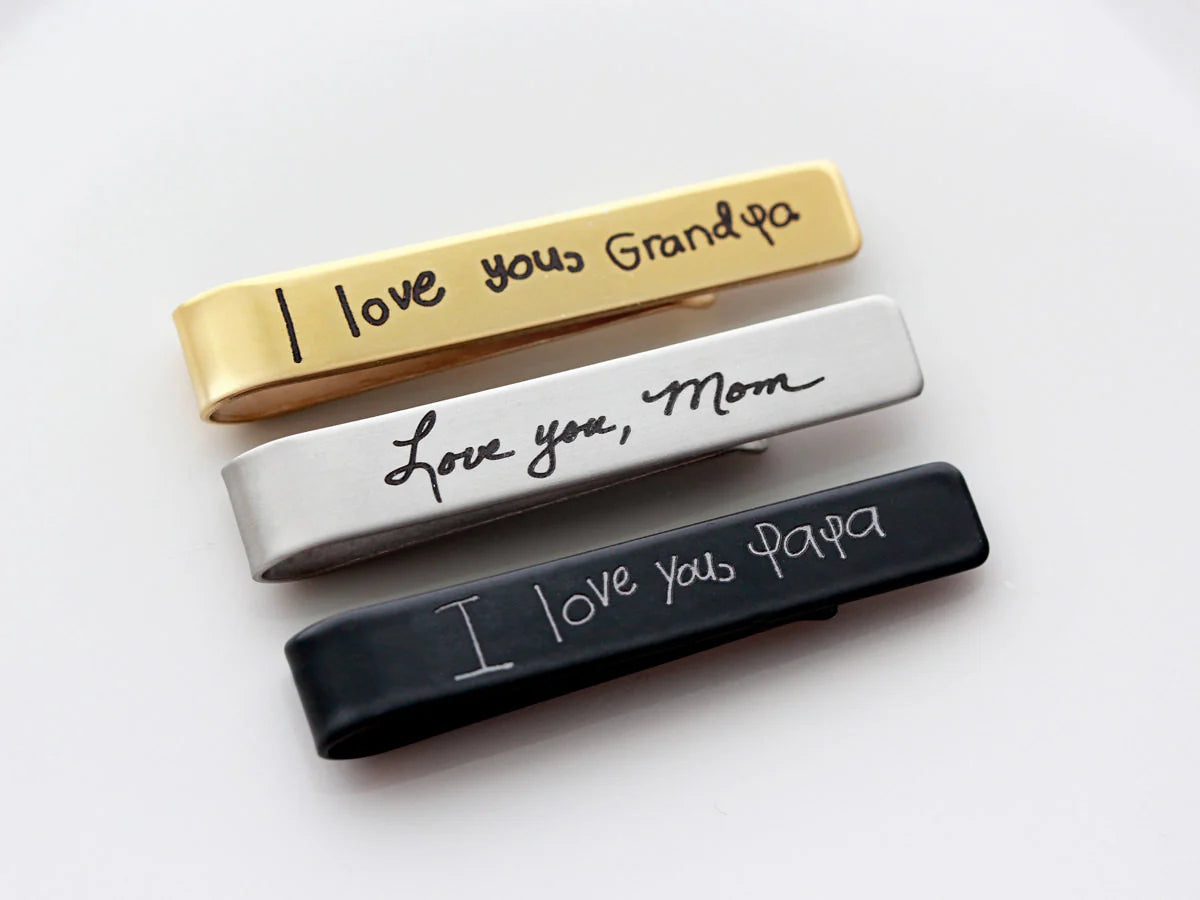 Custom Engraved Tie Bar
