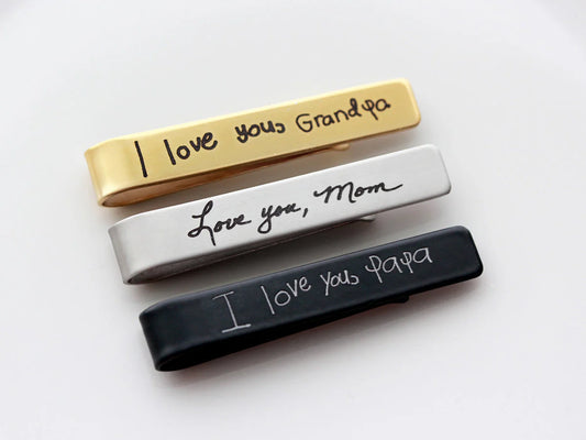 Custom Engraved Tie Bar