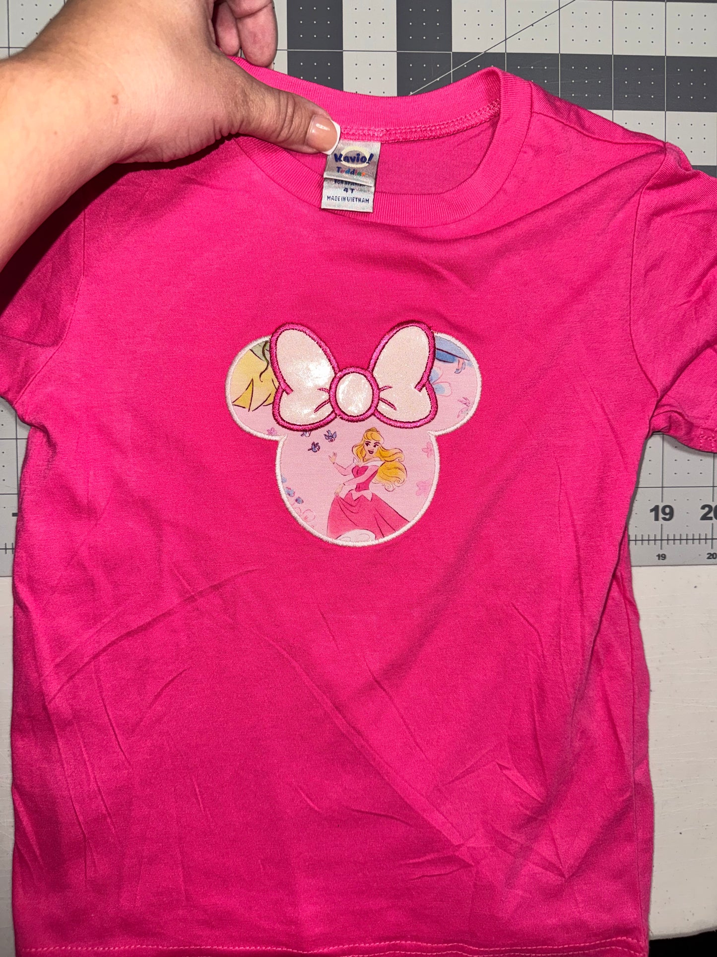 Custom Character Ears TShirt | Personalized Mouse Ear Tee | Any Theme Available | Kids & Adult Matching Shirts
