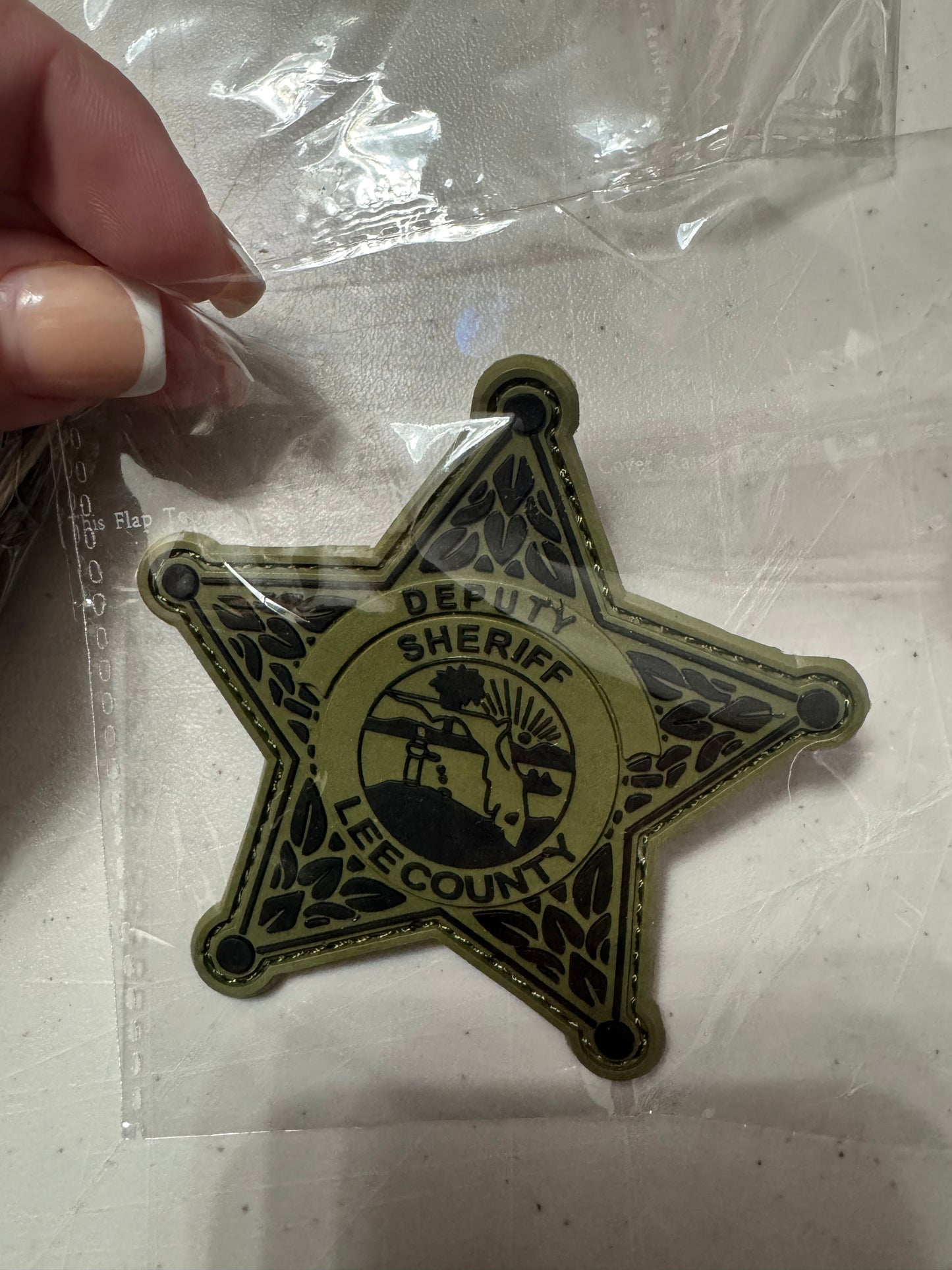 Custom PVC 5-Point Star Patch