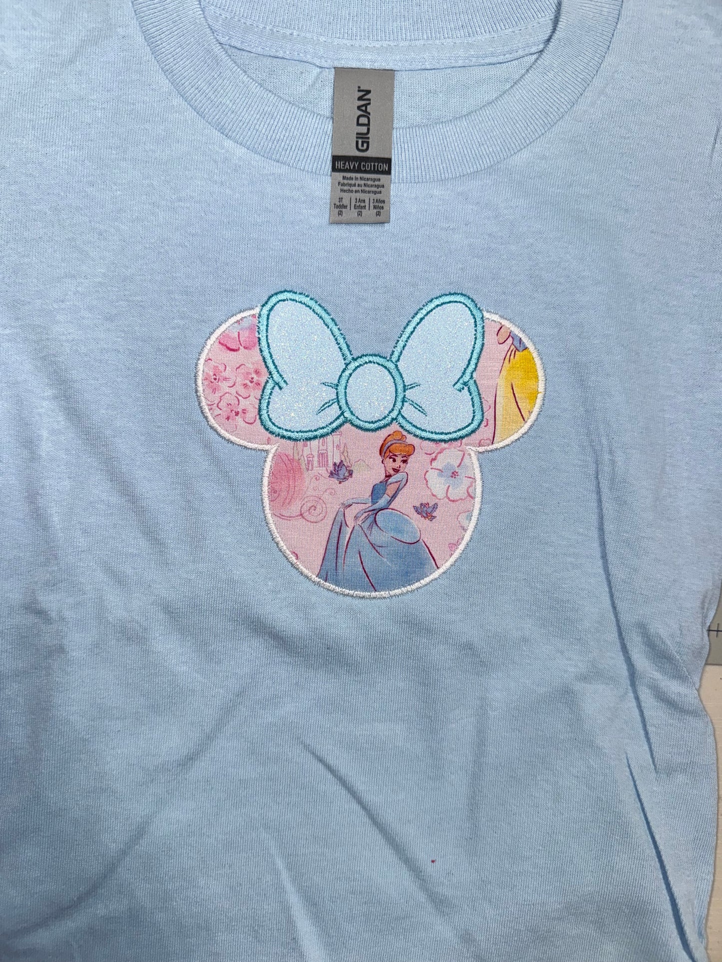Custom Character Ears TShirt | Personalized Mouse Ear Tee | Any Theme Available | Kids & Adult Matching Shirts