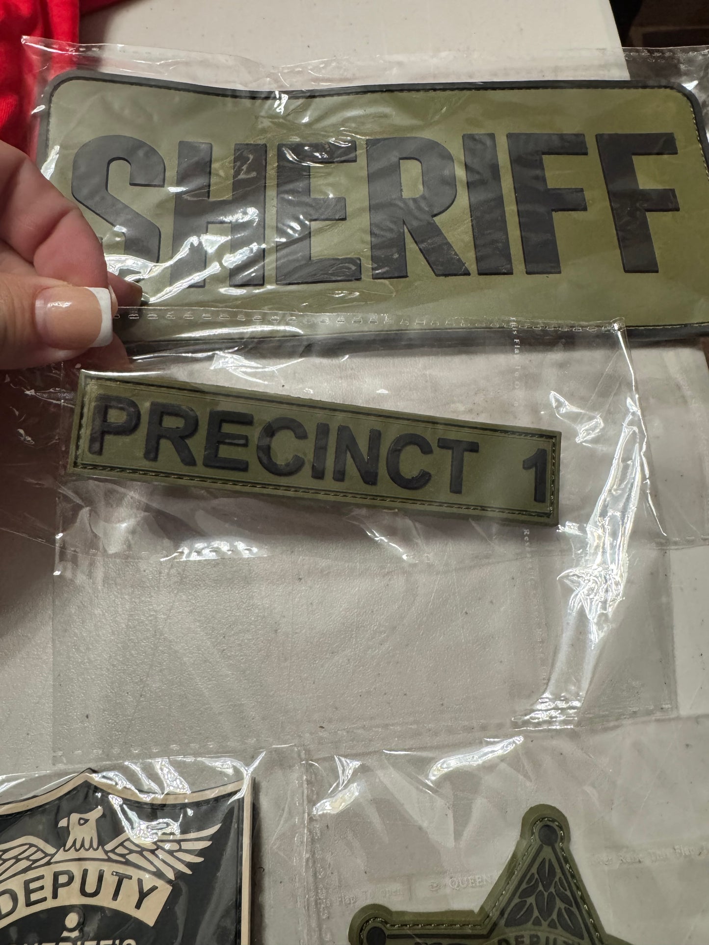 Custom PVC 5-Point Star Patch